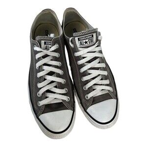 MEN'S CONVERSE Shoes Size Men 10 Women 12 CHUCK TAYLOR Grey UNISEX 1J794